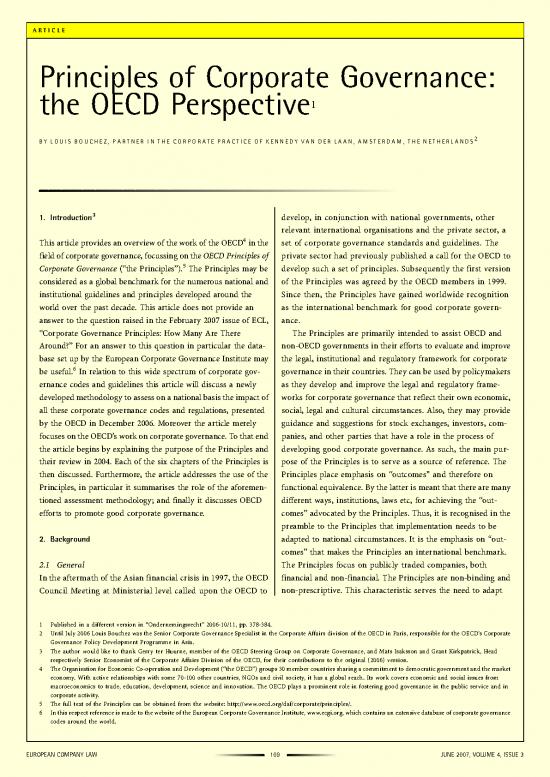 picture Corporate Governance Pdf 161564 | Louis Bouchez Principles Of Corporate Governance