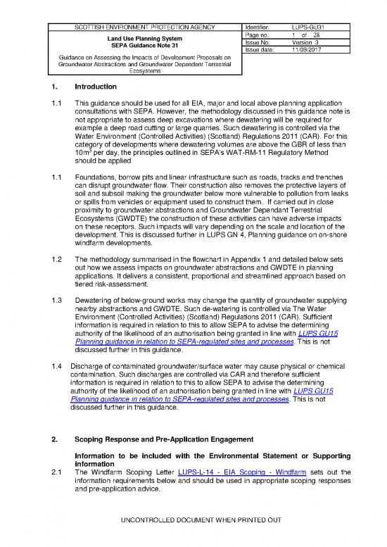picture_Lups Gu31 Guidance On Assessing The Impacts Of Development Proposals On Groundwater Abstractions And Groundwater Dependent Terrestrial Ecosystems
