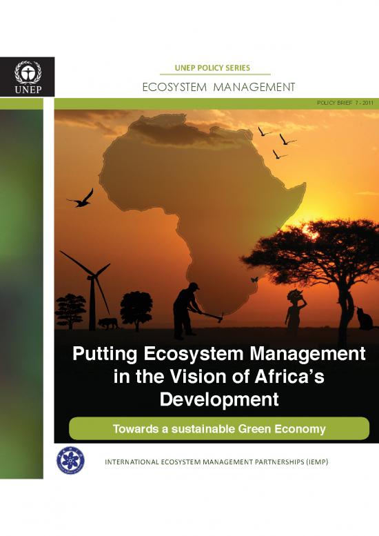picture_Ecosystem Management Pdf 161217 | Putting Ecosystem Management In The Vision Of Africas Development Iemp 2011