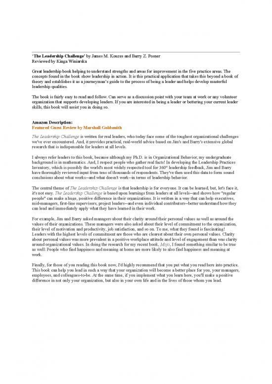 picture Leadership Pdf 163537 | The Leadership Challenge
