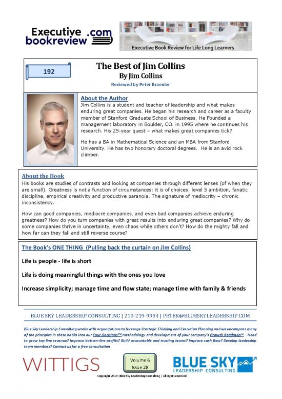 picture_Leadership Pdf 165561 | 04 Execbookreview Booksummary The Best Of Jim Collins