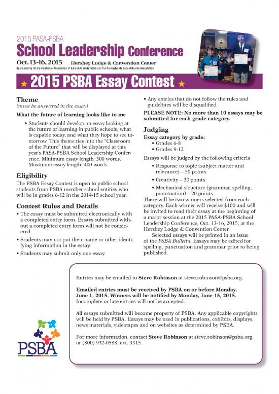 picture1_Leadership Pdf 164206 | 2015 Psba Essay Contest