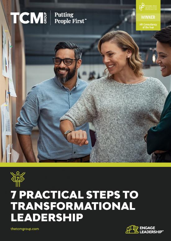 picture1_Leadership Pdf 163789 | 7 Practical Steps To Transformational Leadership From Engage Leadership By The Tcm Group