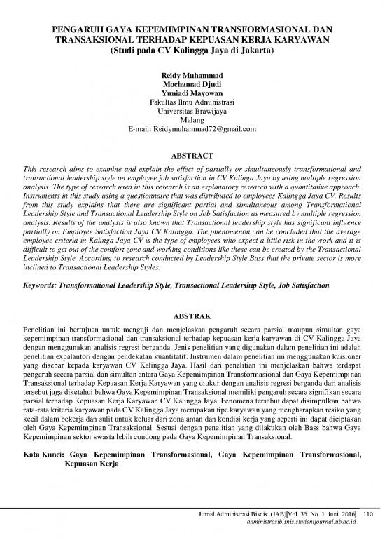 picture1_Leadership Pdf 165028 | 86952 Id Pengaruh Gaya Kepemimpinan Transformasio