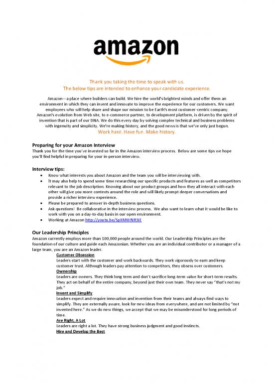 picture1_Amazon Interview Preparation Guide