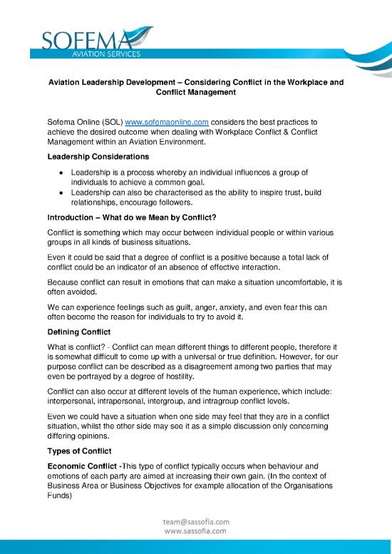 picture1_Leadership Pdf 165201 | Aviation Leadership Development Considering Conflict In The Workplace And Conflict Management