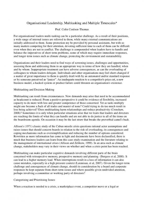 picture1_Leadership Pdf 165238 | Cceffective Executive September Article On Leadership Challenge Of Multitasking And Mutiple Time Scales