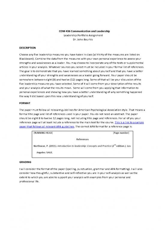 picture Leadership Pdf 164090 | Com 436 Communication And Leadership