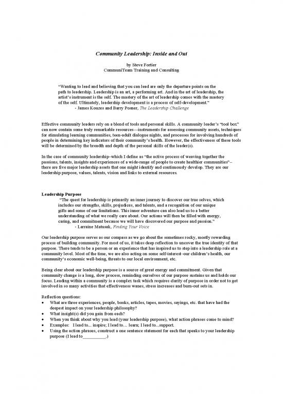 picture Leadership Pdf 164785 | Community Leadership