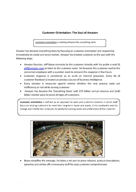 picture_Pdf Orientation 163946 | Customer Orientation The Soul Of Amazon