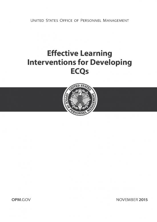picture1_Leadership Pdf 164170 | Effective Learning Interventions For Developing Ecqs