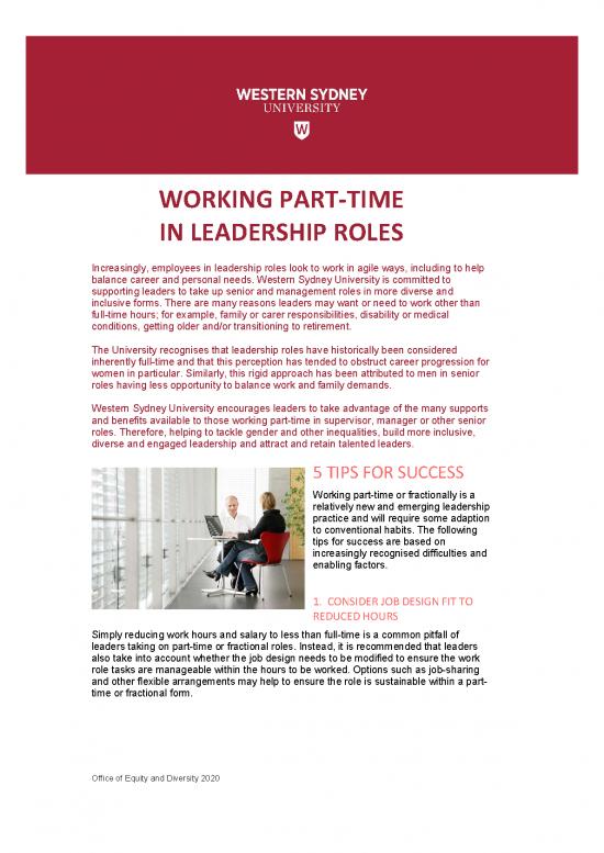 picture1_Leadership Pdf 164426 | Fact Sheet   Leaders In Part Time Roles