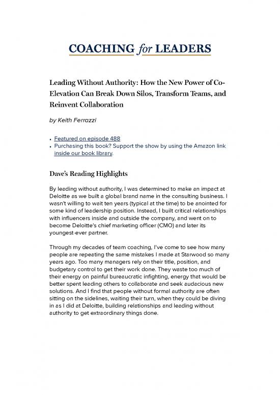 picture1_Leadership Pdf 164541 | Ferrazzi Keith Leading Without Authority