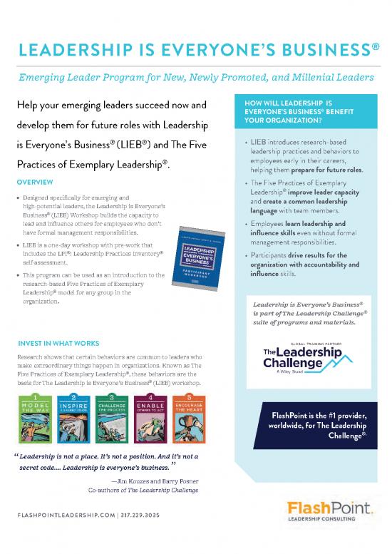 picture_Leadership Pdf 163812 | Flashpoint  Leadership Is Everyones Business Overview