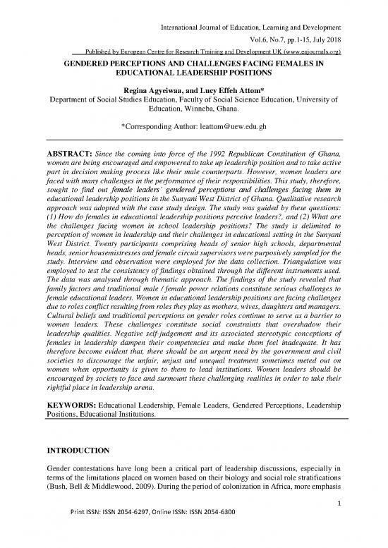 picture_Leadership Pdf 165517 | Gendered Perceptions And Challenges Facing Female Leaders In Educational Leadership Positions Autosaved