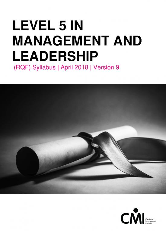 picture Leadership Pdf 164060 | L5 Management And Leadership Syllabus