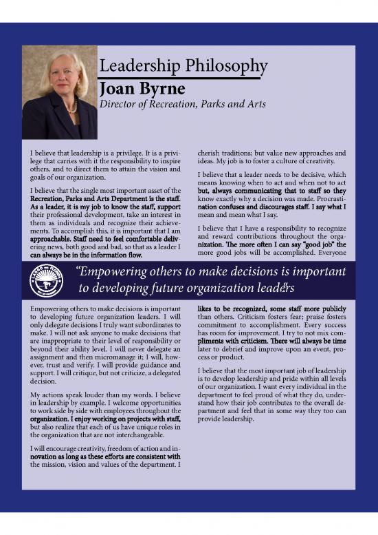 picture Leadership Pdf 163695 | Ld 2 7 Leadership Philosophy Joan Byrne