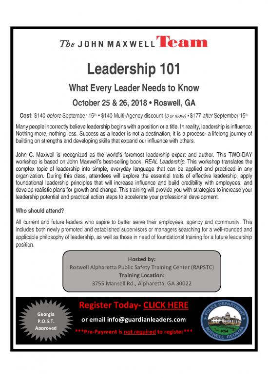 picture1_Leadership Pdf 163853 | Leadership 101 The John Maxwell Team Training Rapstc Oc 25 262c 2018