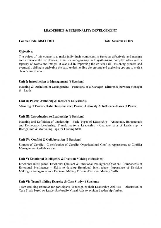picture Leadership Pdf 165689 | Leadership & Personality Development