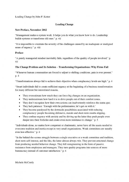 picture1_Leadership Pdf 165040 | Leading Change John P Kotter Quotes