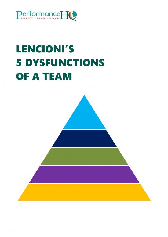 picture_Management Team Pdf 165247 | Lencioni   5 Dysfunctions Of A Team 2
