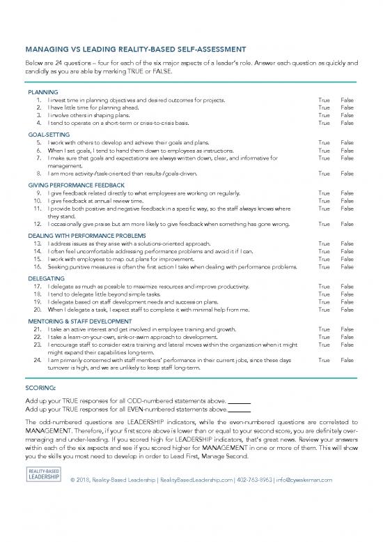 picture1_The Leader In You Pdf 164223 | Managing Vs Leading Self Assessment