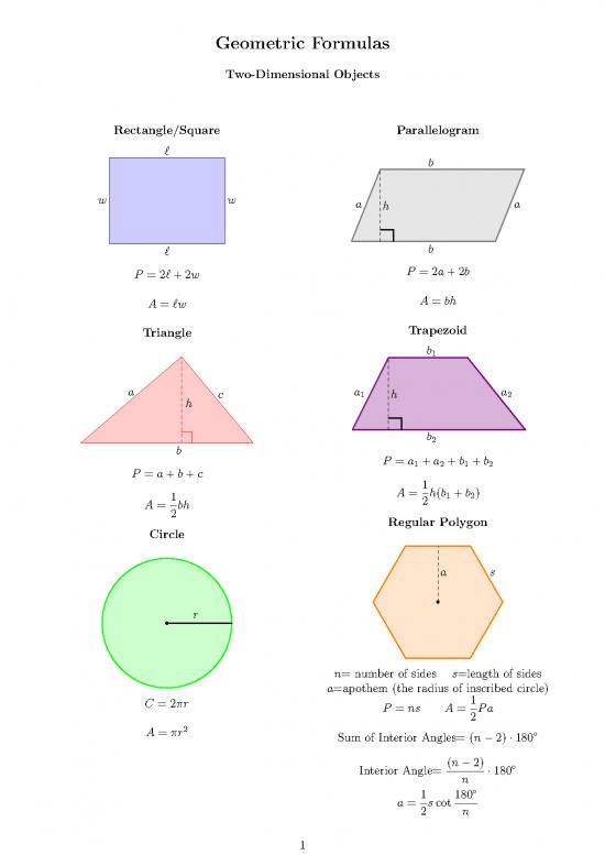 picture1_Math Resources Geometry Formulas