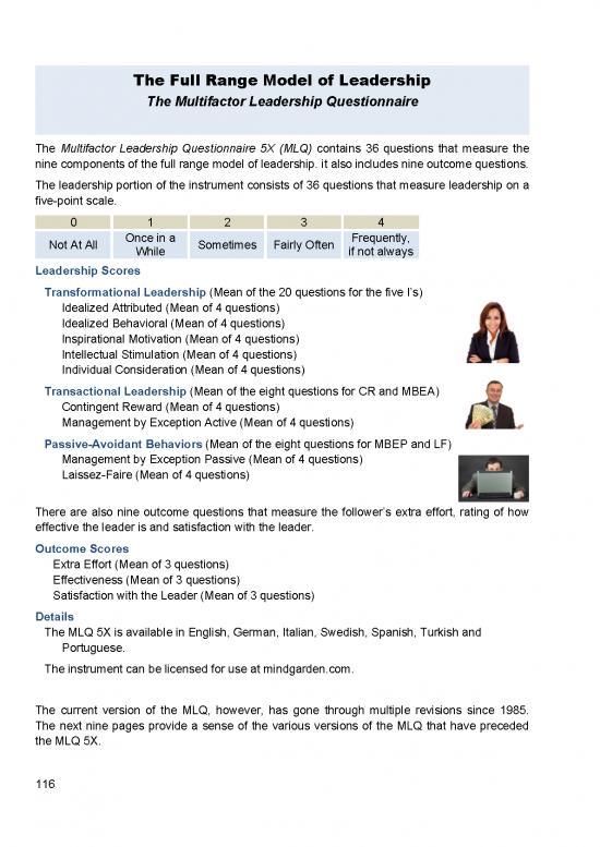 picture Leadership Pdf 163749 | Mlq Development Validity Reliability