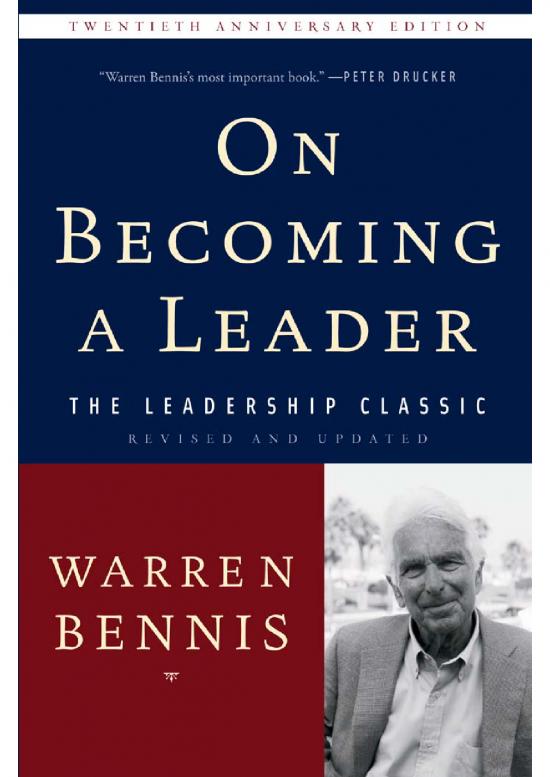 picture_Leadership Pdf 164075 | On Becoming A Leader Book