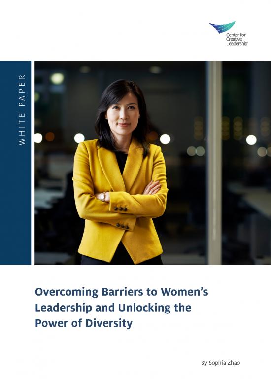 picture1_Leadership Pdf 164532 | Overcoming Barriers Womens Leadership Center For Creative Leadership
