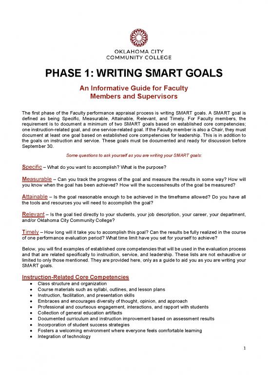 picture Leadership Pdf 165807 | P1 Writing Smart Goals Faculty