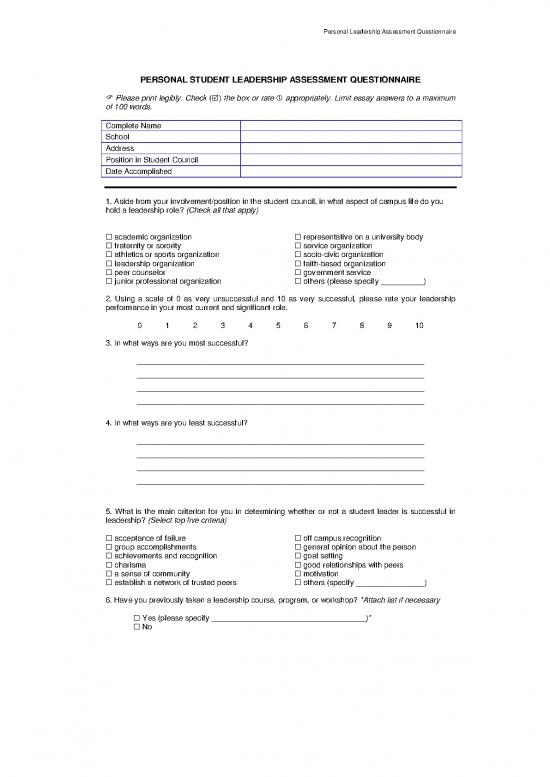 picture Leadership Pdf 164477 | Personal Assessment