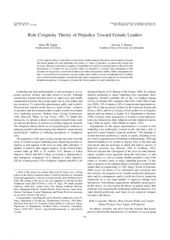 picture1_Leadership Pdf 164438 | Prejudice Against Women
