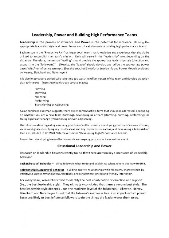 picture1_Leadership Pdf 165055 | Situational Leadership And Power Overview Leadership Guide