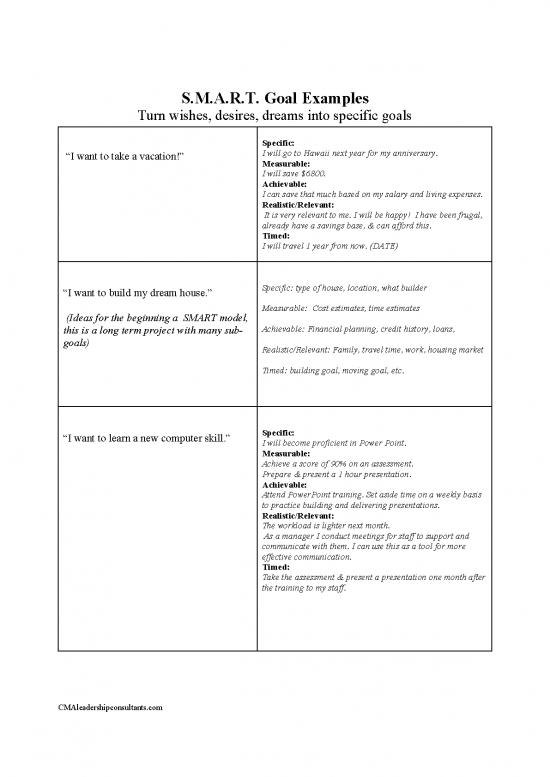 picture1_Smart Goals Handout Dreams To Goals