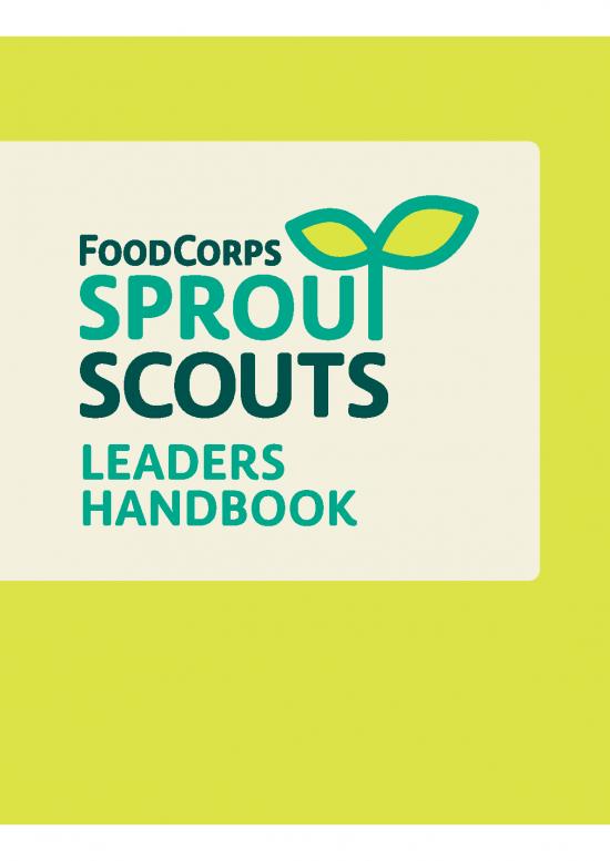 picture Leaders Handbook 165790 | Sprout Scouts Leaders Handbook 19