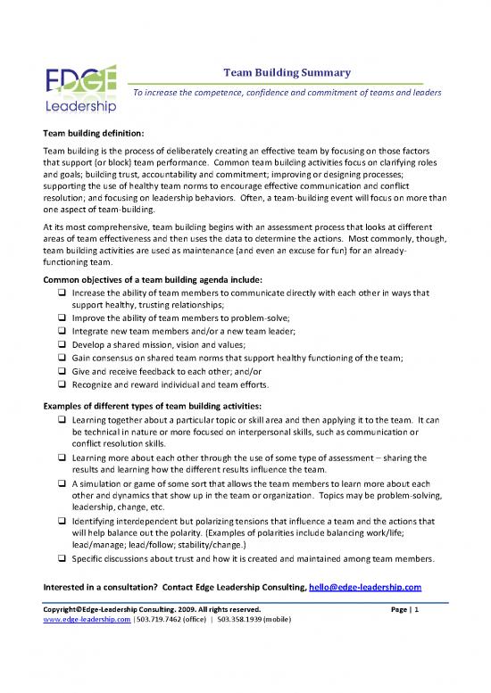 picture_Leadership Pdf 163874 | Team Building Summary