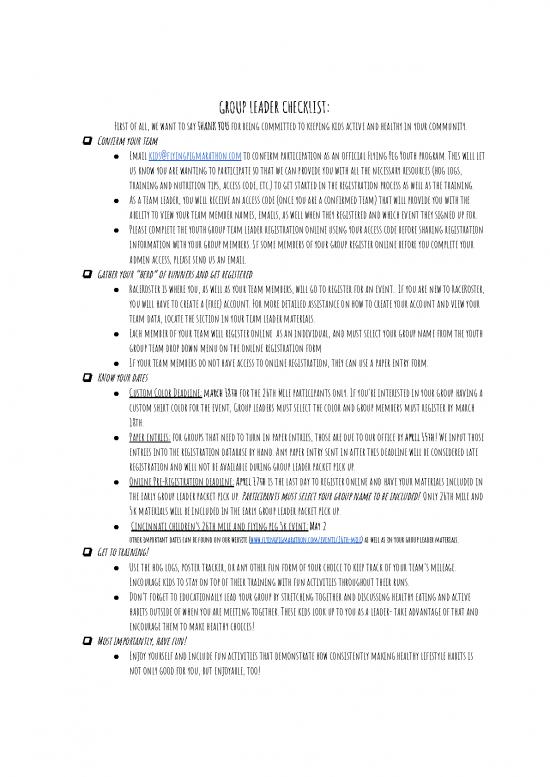 picture1_The Leader In You Pdf 164831 | Team Leader Checklist