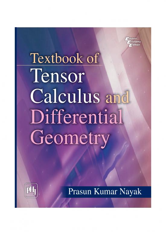 picture Geometry Pdf 166105 | Textbook Of Tensor Calculus A(z Liorg)