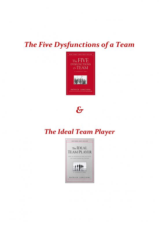 picture_The Five Dysfunctions Of A Team