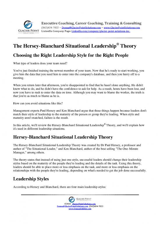 picture1_Leadership Pdf 163742 | The Hersey Blanchard Situational Leadership&reg; Theory