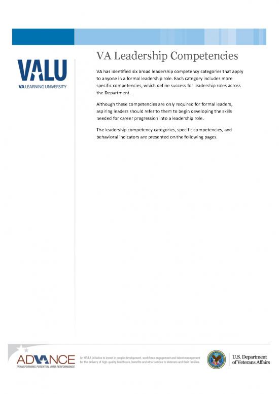 picture Leadership Pdf 164412 | Va Leadership Competency Model 06092011