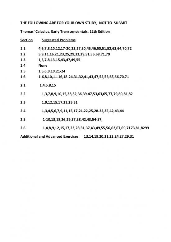 picture Calculus Pdf 168889 | 153 Suggestedproblems
