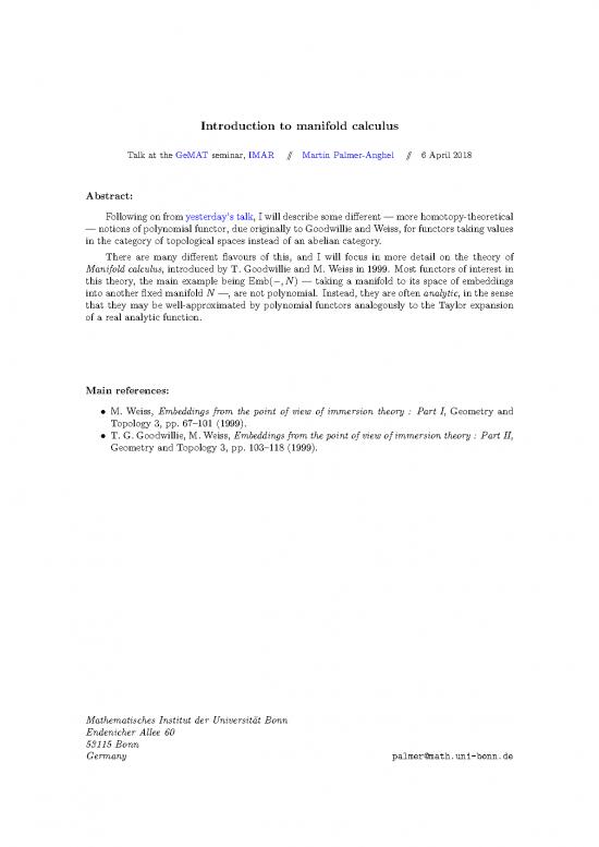 picture Geometry Pdf 168790 | 1804 Talk Abstract Gemat 6 April