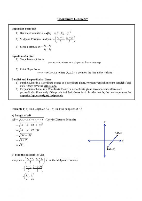 picture_Geometry Pdf 168477 | 28coordinategeometry