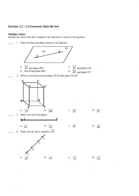picture Geometry Pdf 167670 | 2 4 Quiz Review