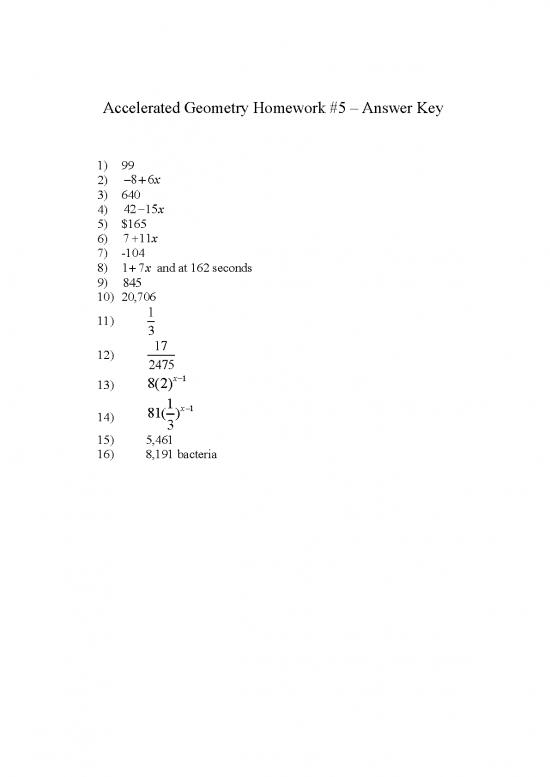 picture Geometry Pdf 168527 | Accelerated Geometry Homework 5 Answer Key
