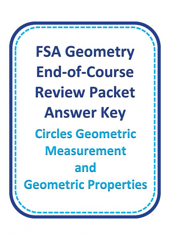 picture_Geometry Pdf 167229 | Answer Key For Circles    Mafsgeoeocreviewcirclesgeometricmeasurenmentandgeometricproperties Answerkey