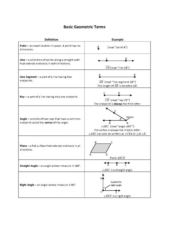 picture1_Measure Pdf Online 166766 | Basic Geometric Terms