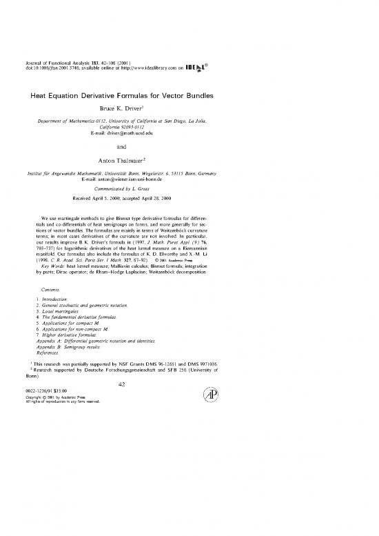 picture Derivative Formulas 168768 | Bismut